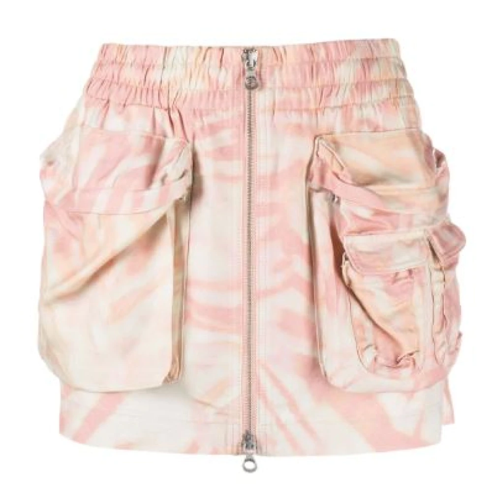 Diesel Denim Shorts Pink Dames