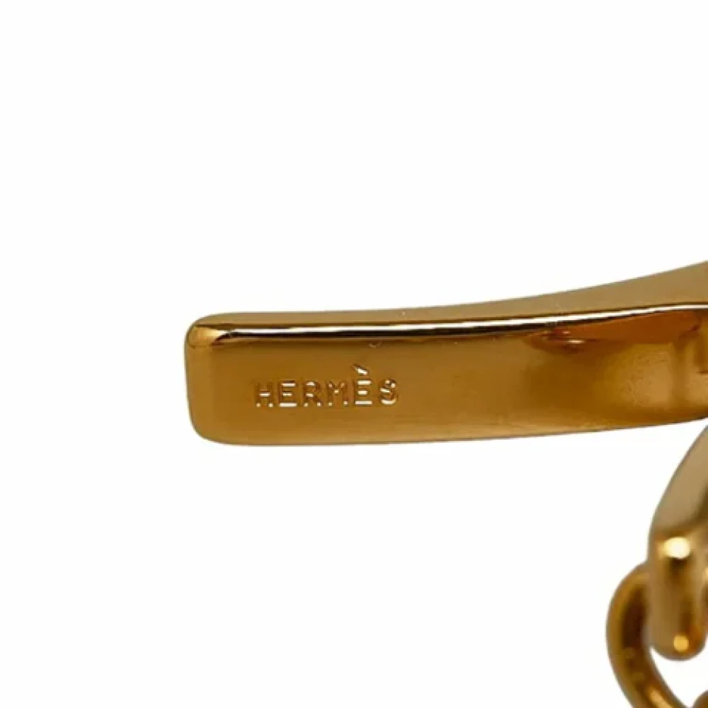 Hermès Vintage Pre-owned Metal key-holders Yellow Dames
