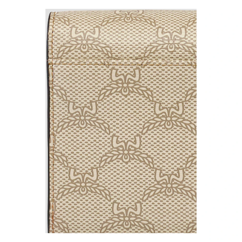 MCM Luchtportemonnee voor Crossbody in Lauretos Beige Dames