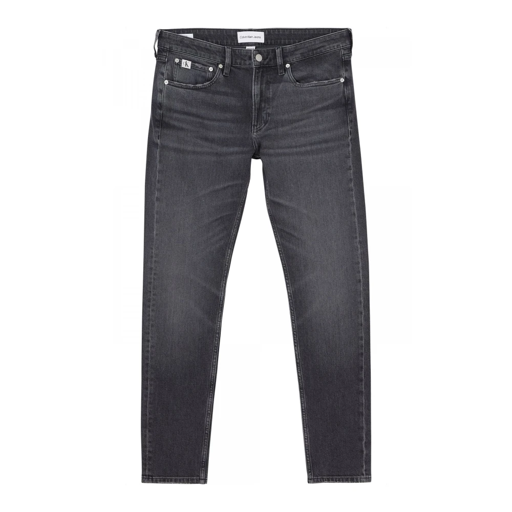 Calvin Klein Slim Fit Donkere Denim Jeans Gray Heren