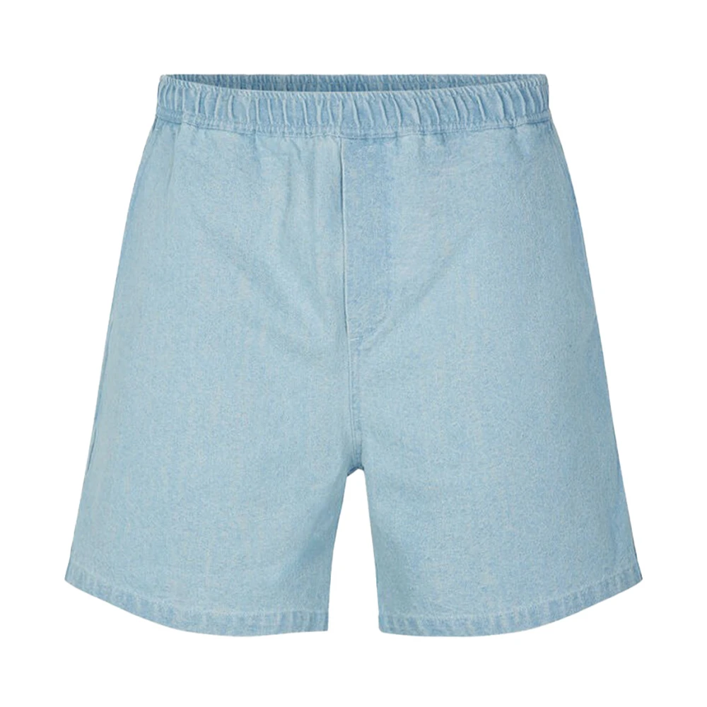 Samsøe Denim Regular Fit Shorts Blue Heren