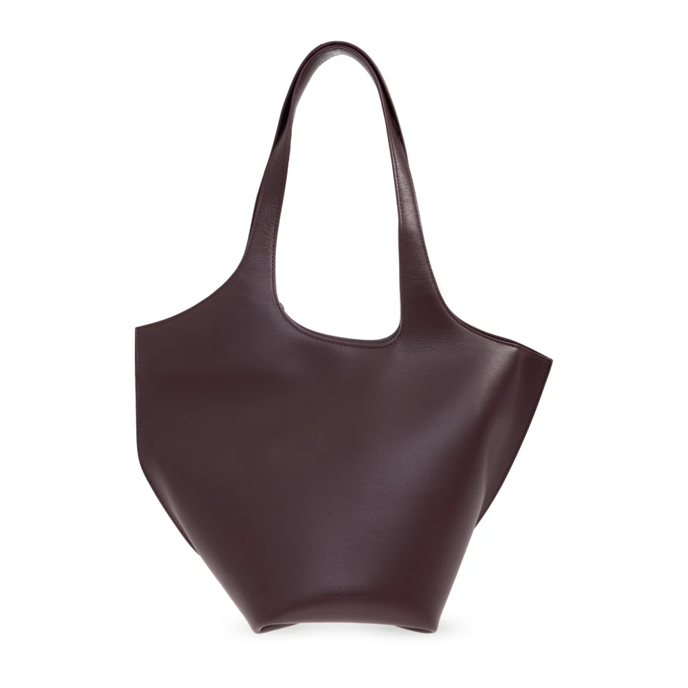 The Attico Women's Red La Scoop Medium Shopper Bag