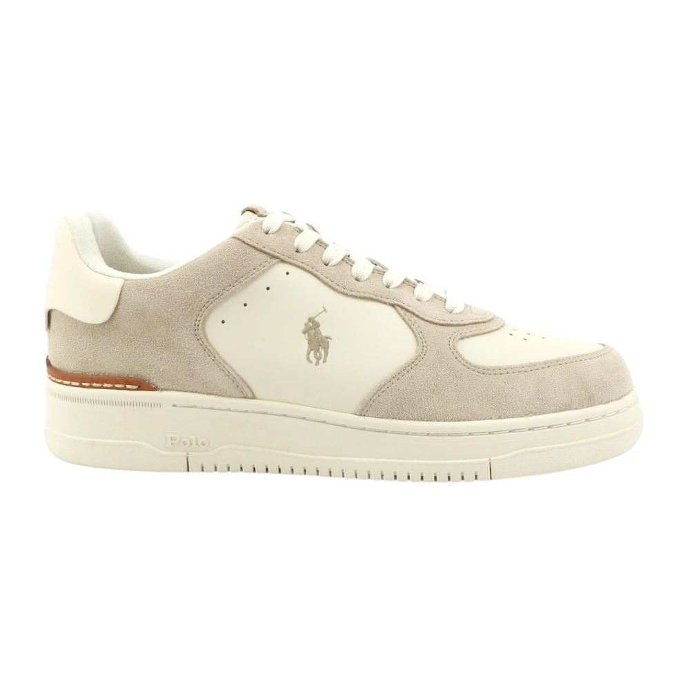 Ralph Lauren Uomo Beige Scarpe, 41 Eu, New,