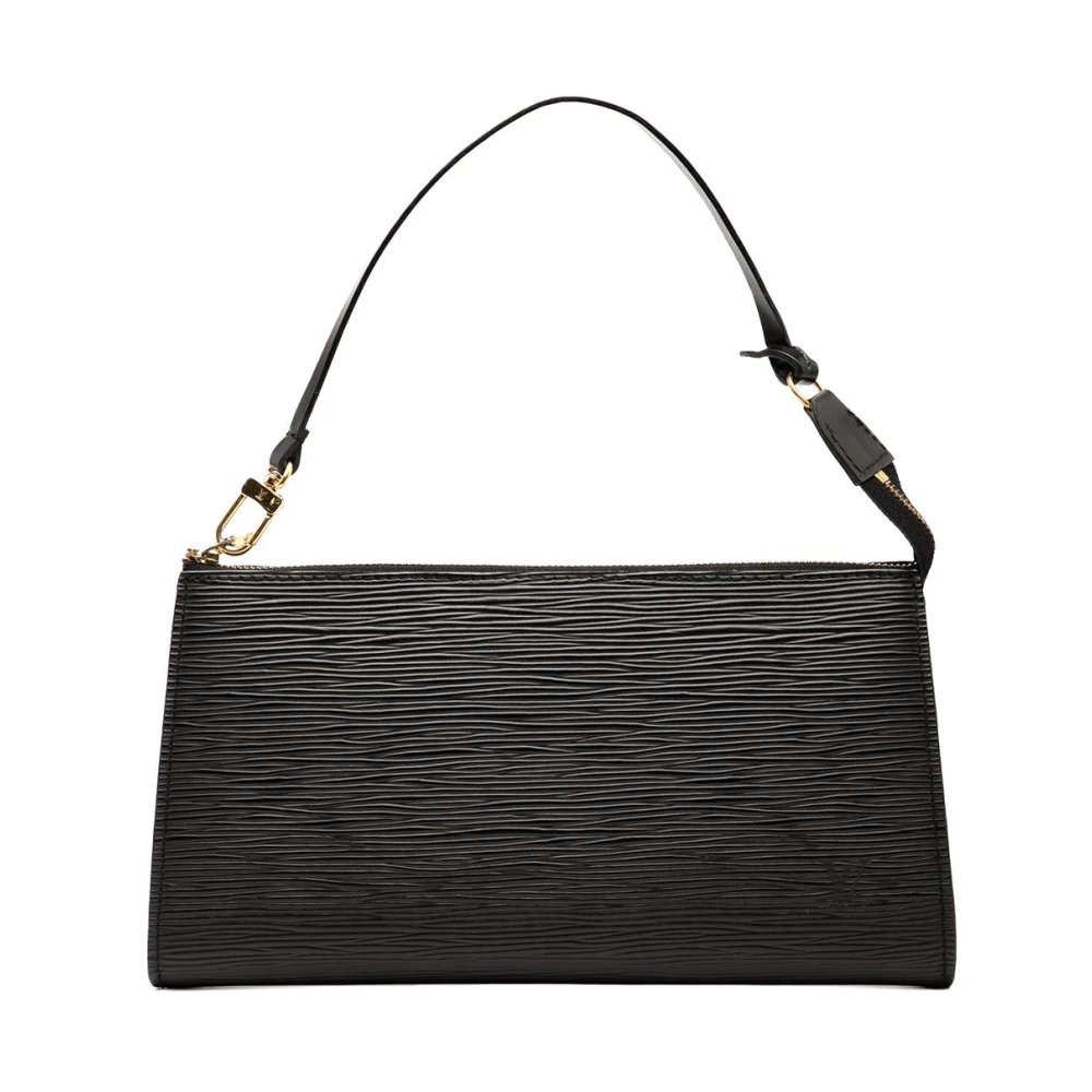 Louis Vuitton Vintage Women's Black Pre-Owned Shoulder Bag