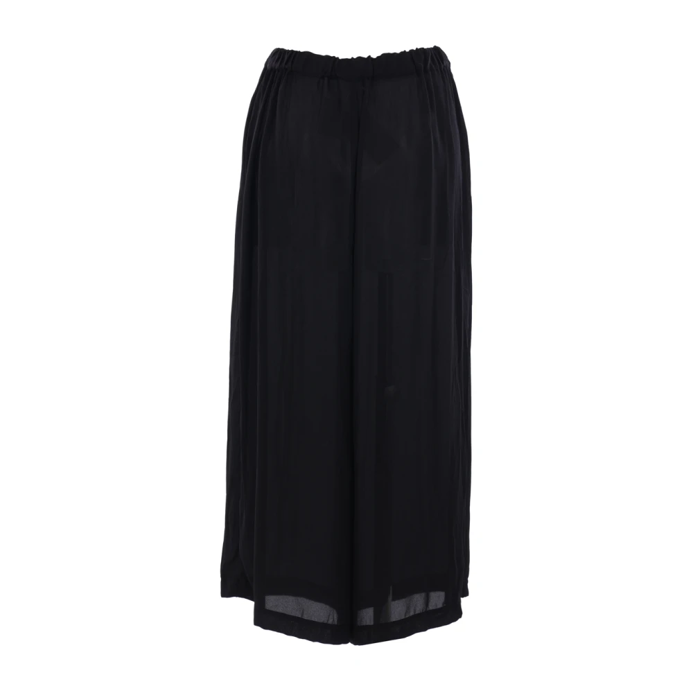 Comme des Garçons Zwarte Korte Technische Jerseybroek Black Dames