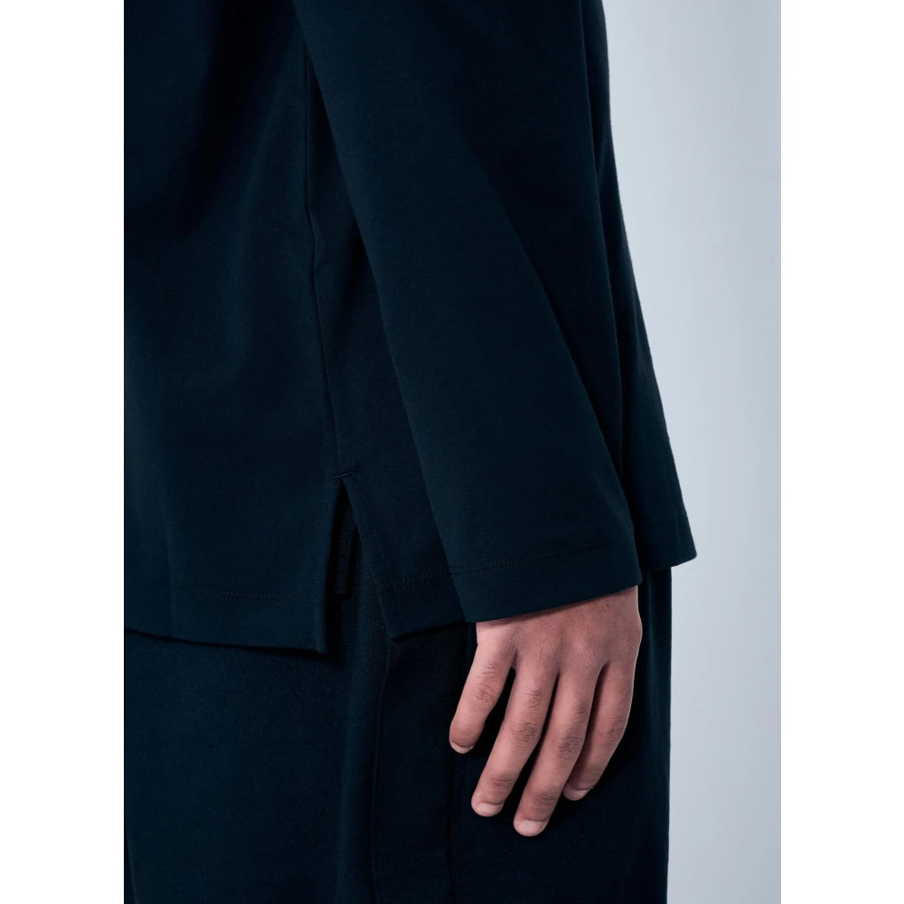 Y-3 Polo Shirt met Logo Print Black Heren