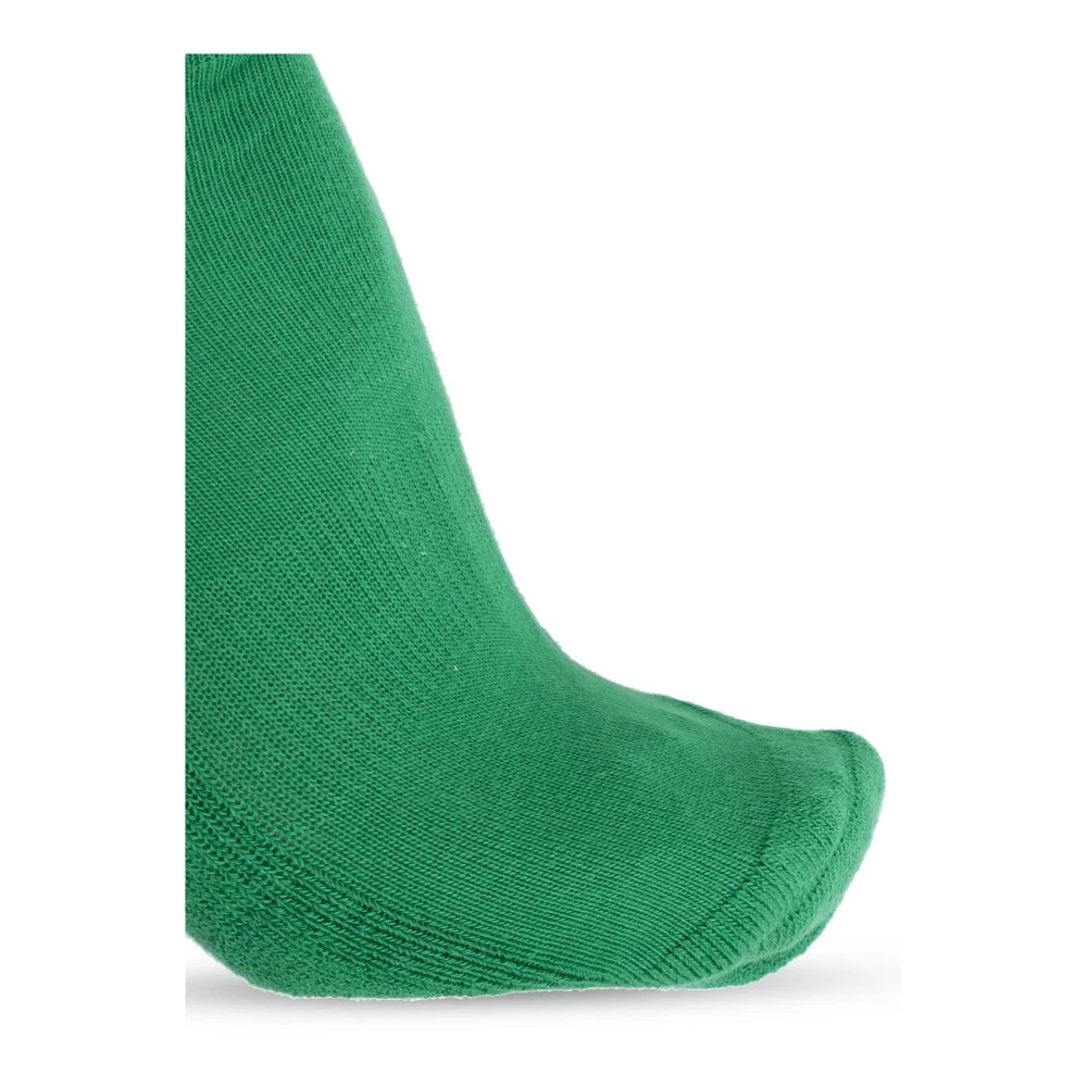 Sporty & Rich Katoenen sokken Green Dames