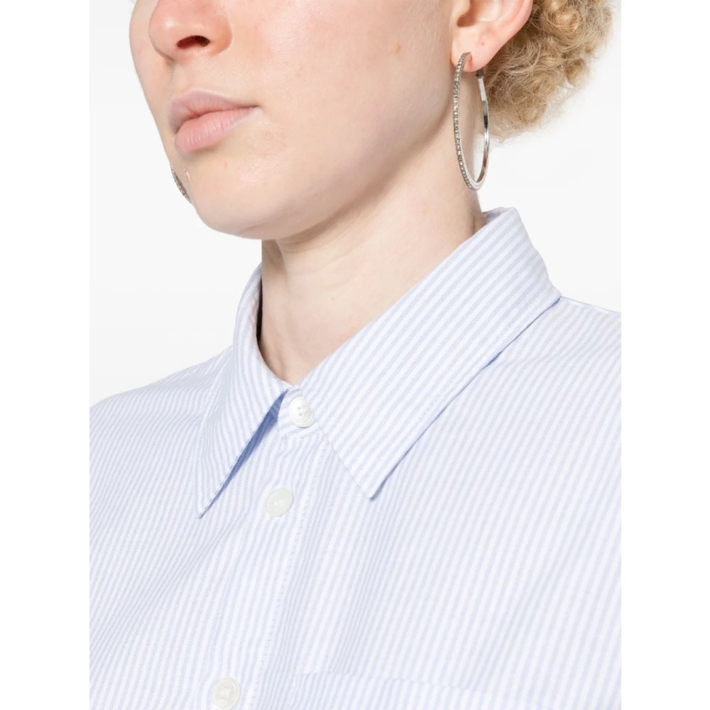 A.p.c. Stijlvolle shirt met Chemise IAA Blue Dames