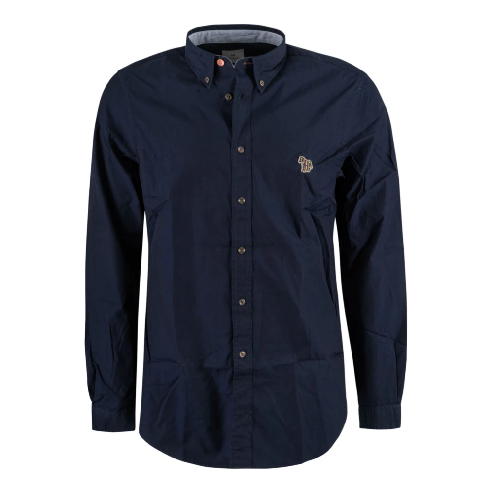 PS By Paul Smith Casual Shirts Blue Heren