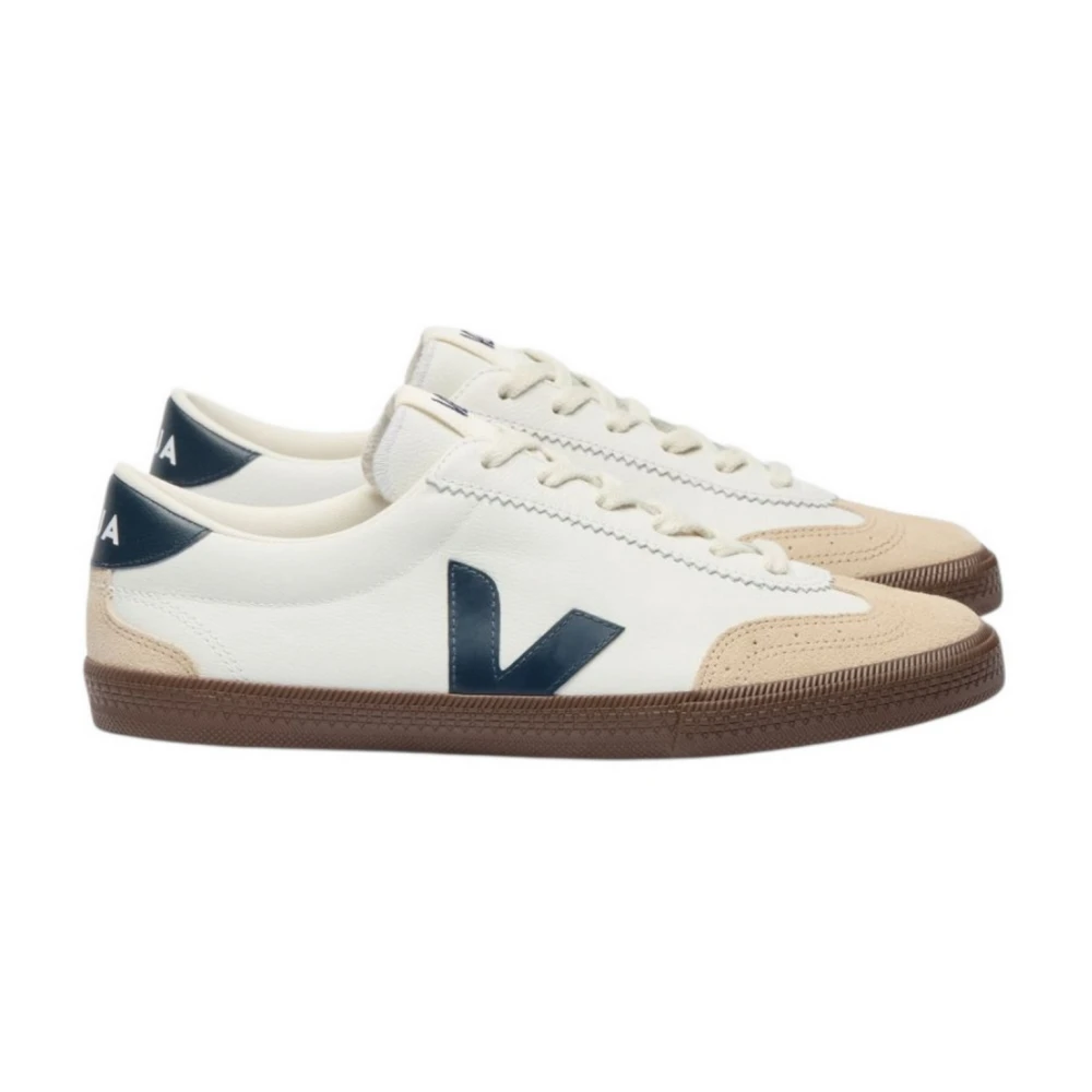 Veja Volley O.t. Leather Dames Schoenen Wit