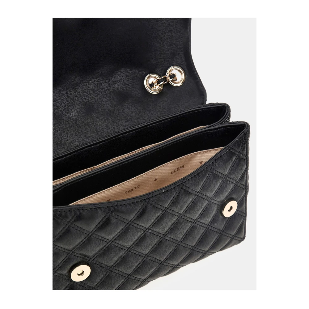 Guess Gestikt Schoudertas Giully Black Dames