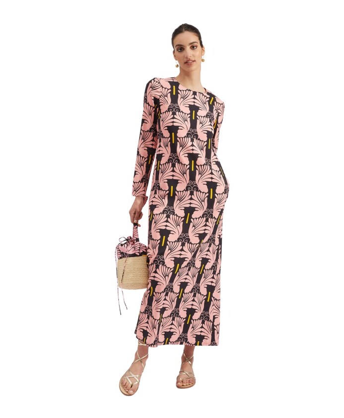 swing-jurk-met-lange-mouwen