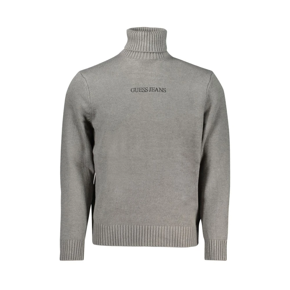Guess Grijze Acryl Coltrui Sweater Gray Dames
