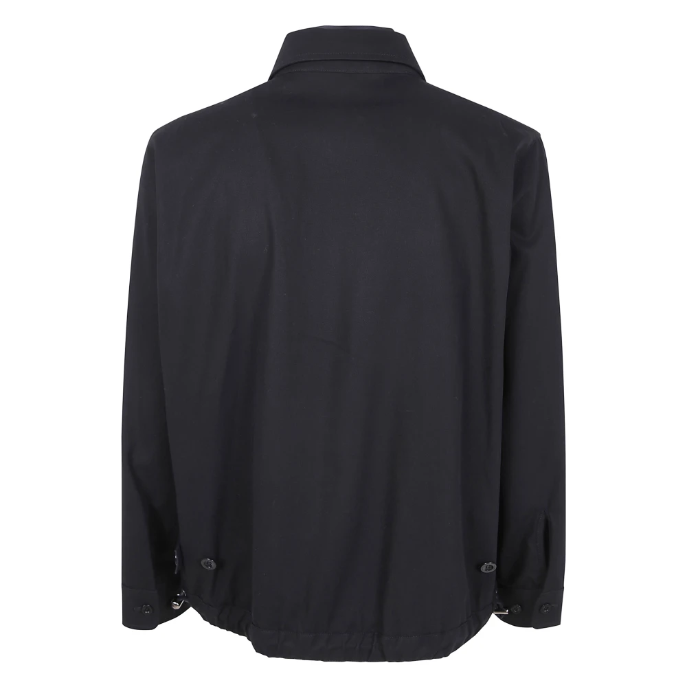 Sacai Twilljas van katoen Black Heren