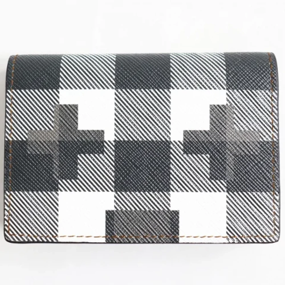 Burberry Vintage Pre-owned Leather wallets Brown Dames
