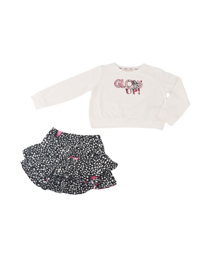 animalier-butterfly-print-long-sleeve-t-shirt-and-skirt-set