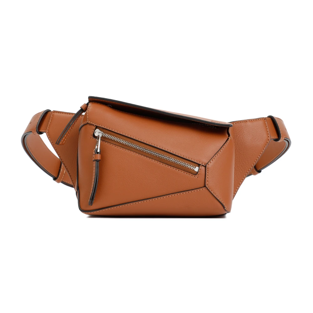 Loewe Puzzle Edge Mini Väska Brown, Herr