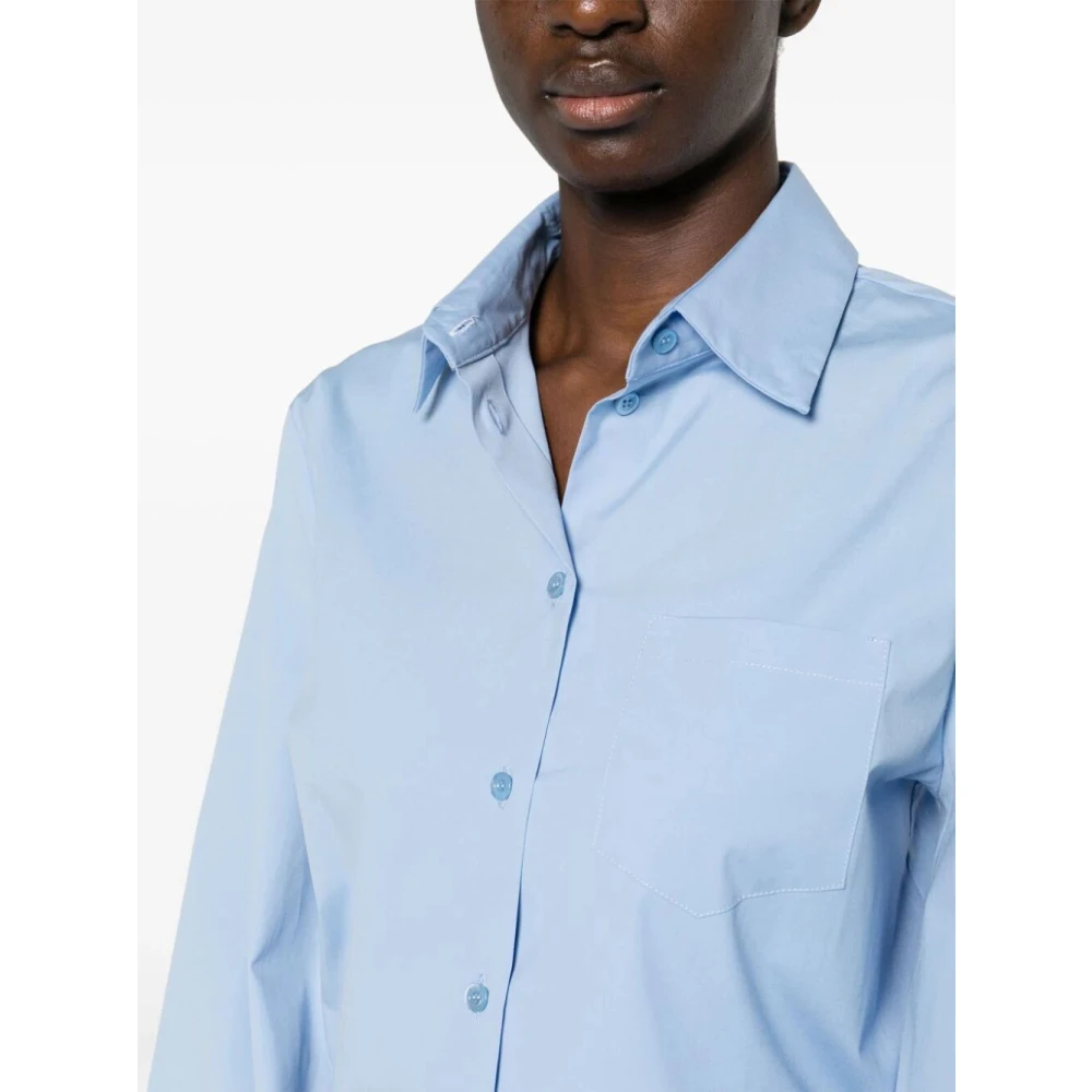 Semicouture Oxford Jaime Overhemd Blue Dames