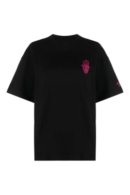 Casual Svart Kortärmad T-shirt