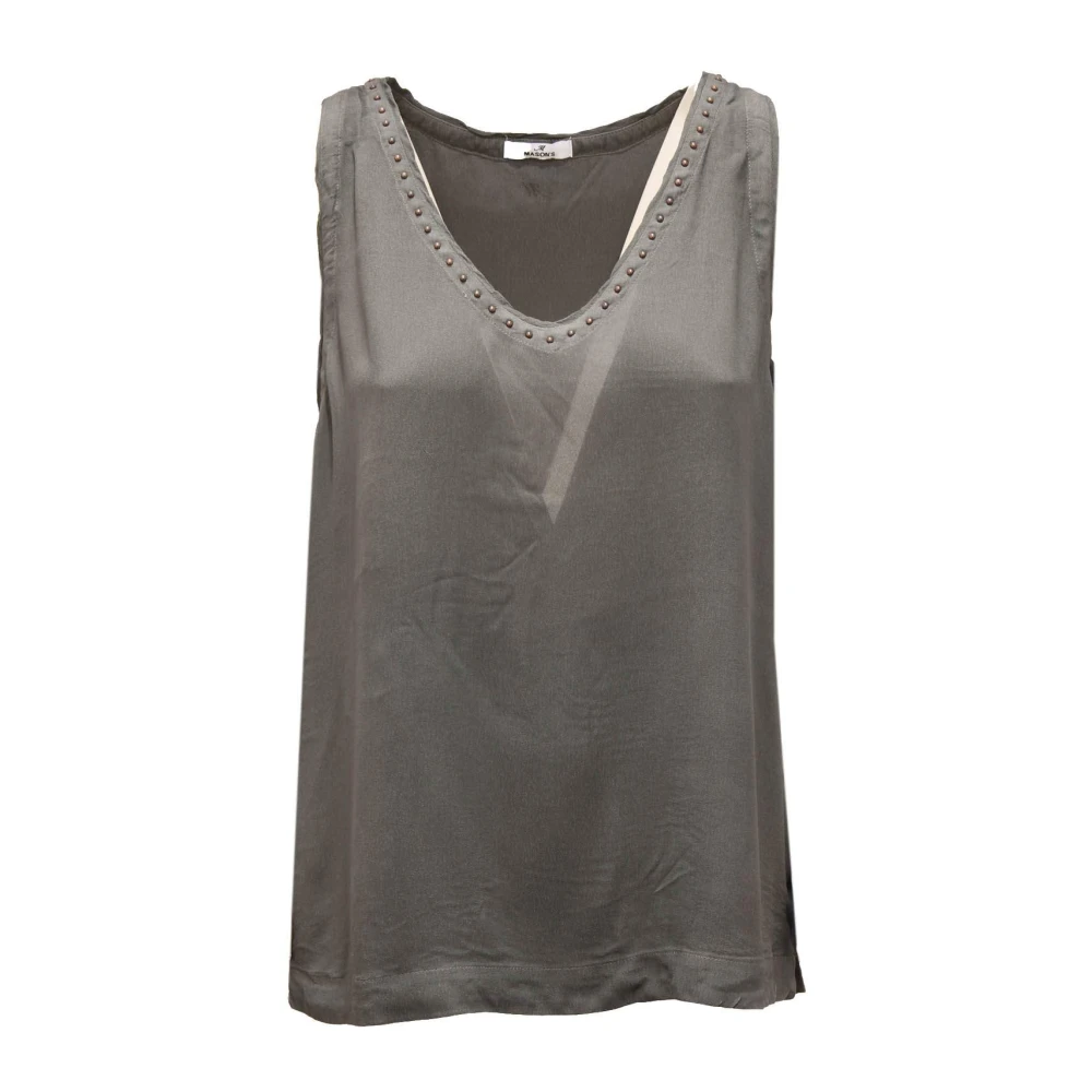 Tops > Sleeveless Tops - - Mason's - Modalova