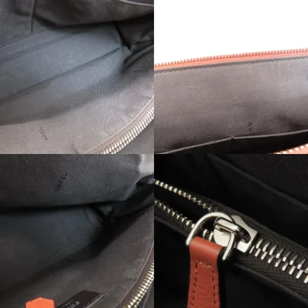 Fendi Vintage Pre-owned Leather fendi-bags Purple Dames