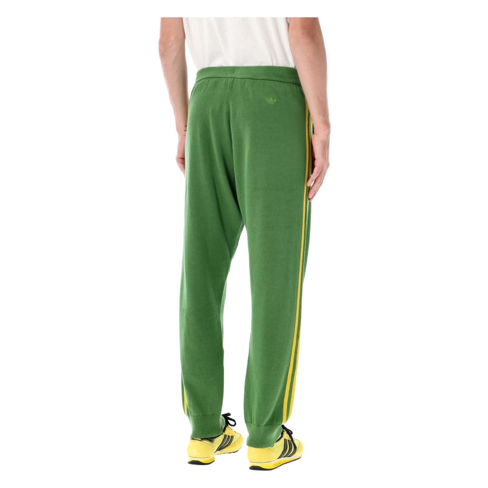 Adidas Groene Crew Gebreide Trainingsbroek Green Heren