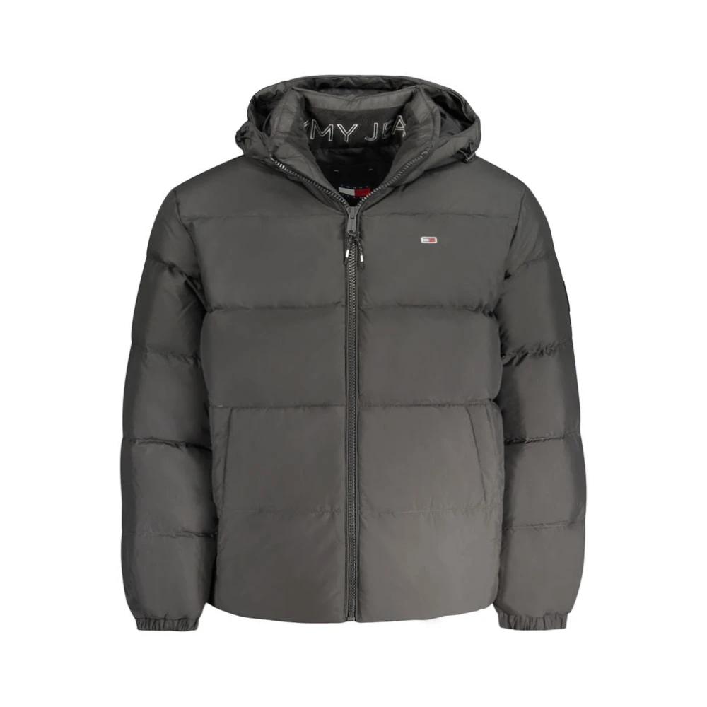 Tommy Hilfiger Men's Black Polyester Jacket