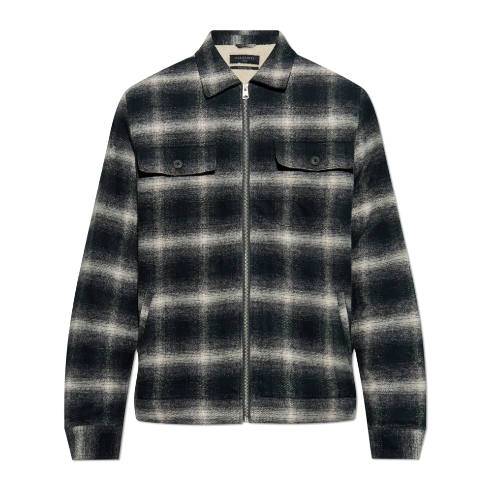 AllSaints Gevoerde jas Marley Black Heren