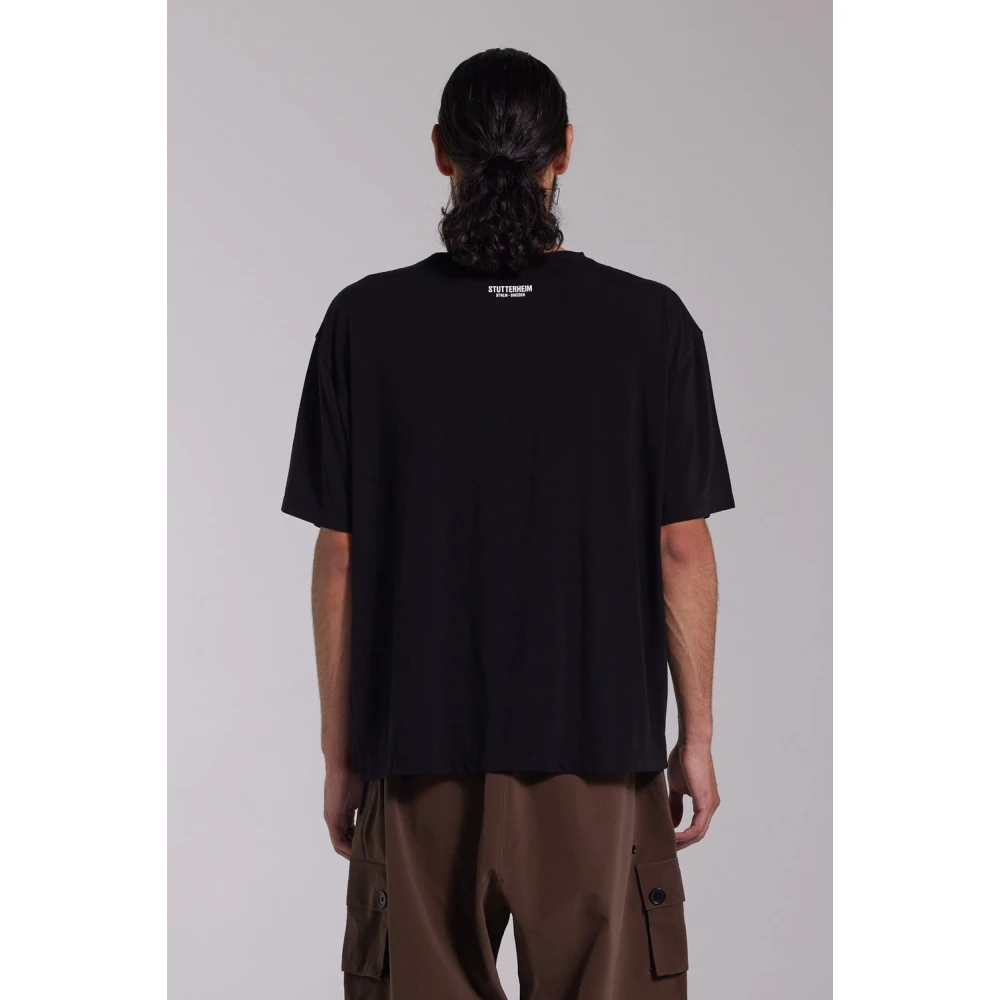 Stutterheim Merino Wol Thermoshirt Black Heren