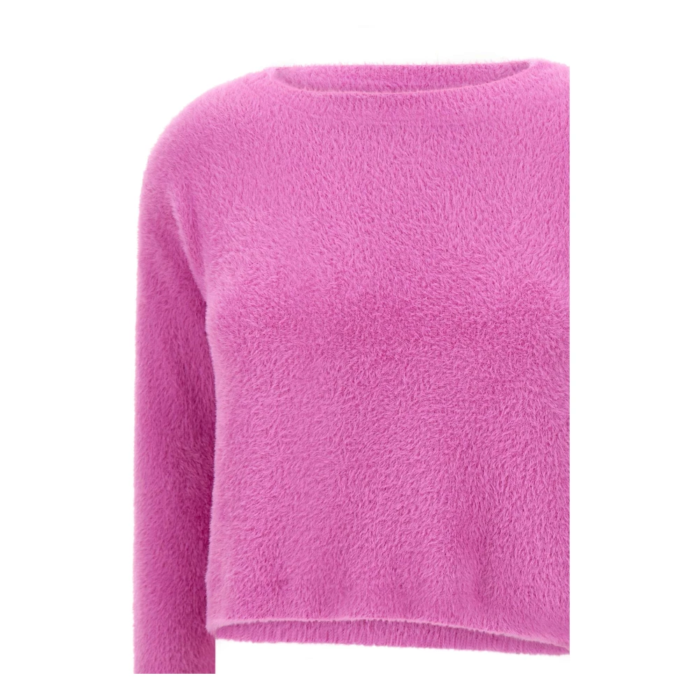 Kaos Fuchsia Bont Effect Trui Pink Dames