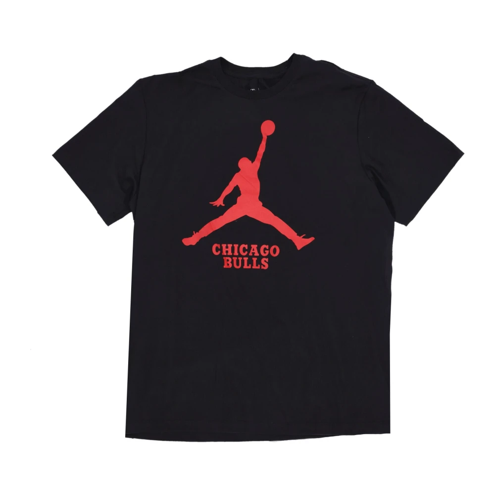 Jordan Chicago Bulls Basketball Tee Black, Herr