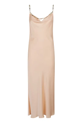 Chain-strap Midi Dress
