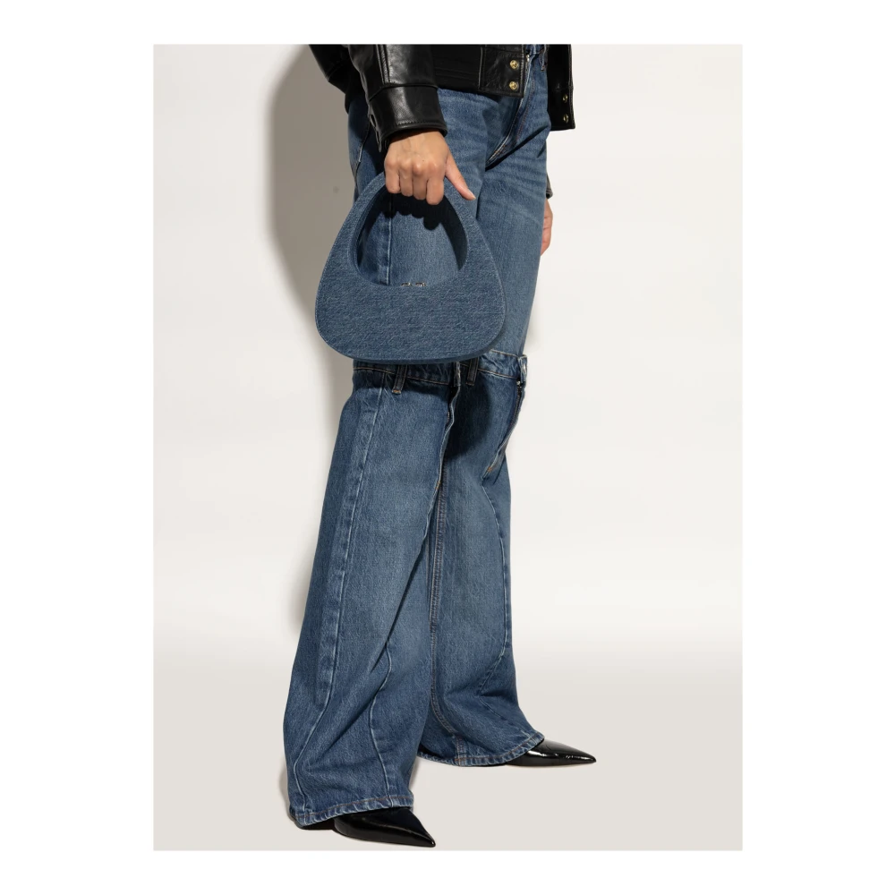 Coperni Handtas Baguette Blue Dames
