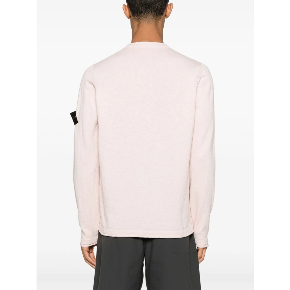 Stone Island Roze Sweater voor Mannen Pink Heren