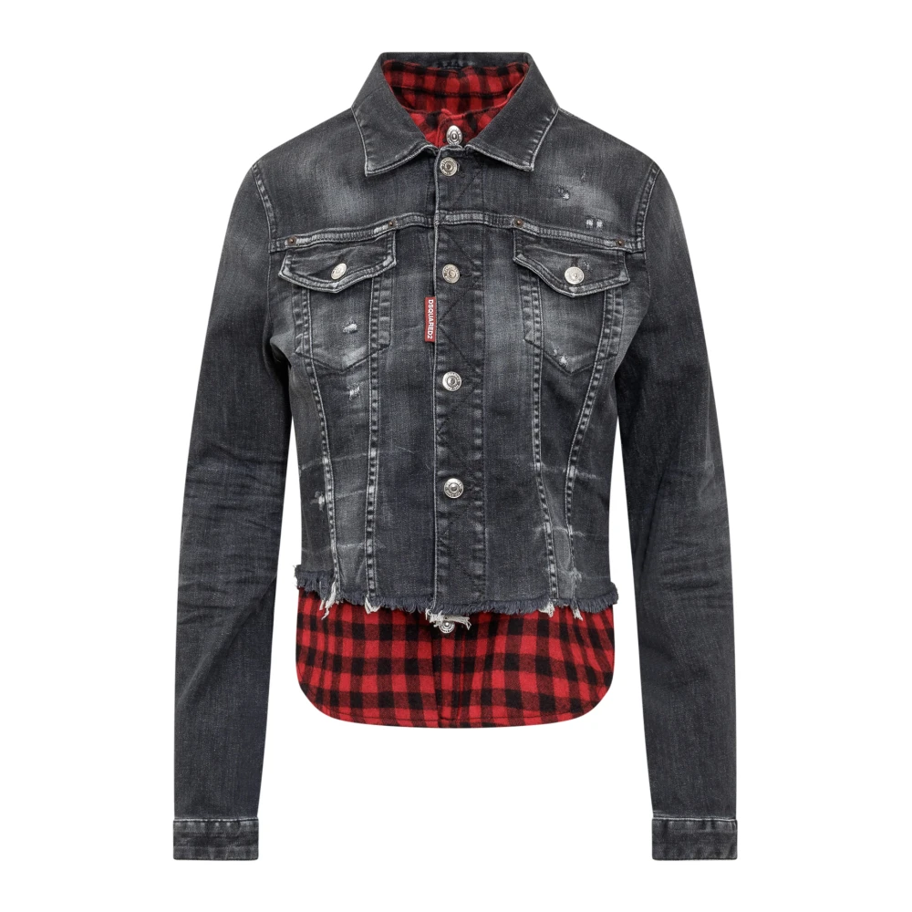 Jackets > Denim Jackets - - Dsquared2 - Modalova