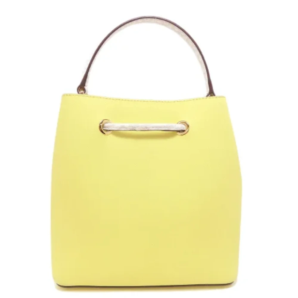 Michael Kors Pre-owned Leather handbags Yellow Dames