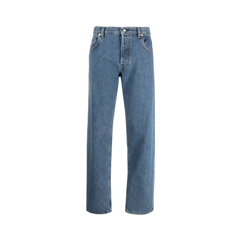 Sporty & Rich Retro Denim Fit Jeans Blue Dames