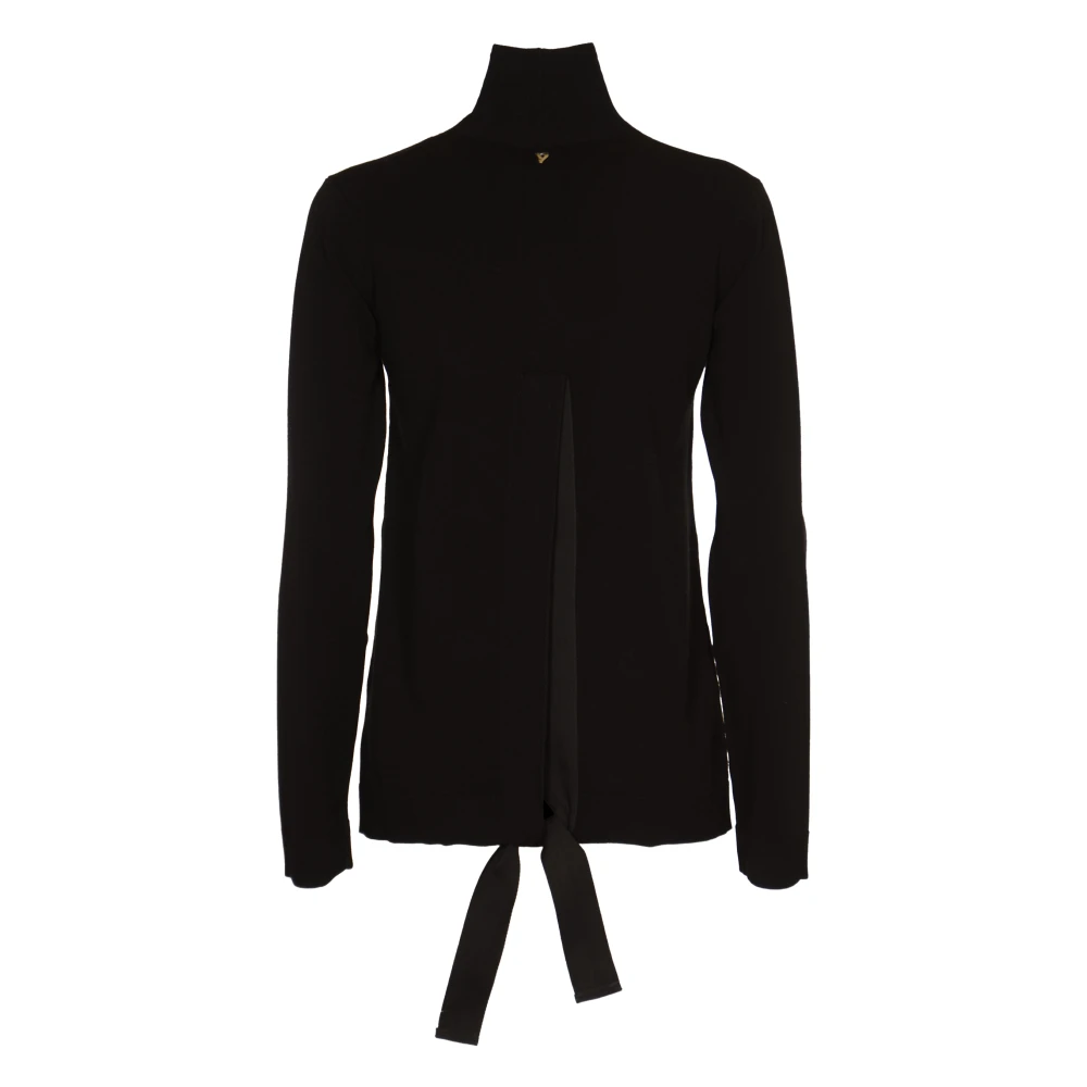 Dondup Zwarte Dolcevita Trui Black Dames