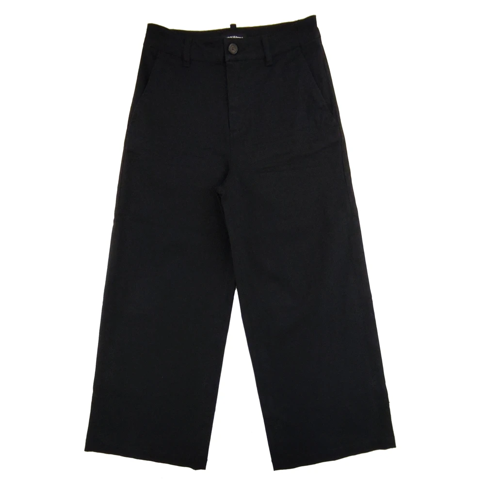 Dsquared2 Girls Black Leggings - Trousers - 14 Y - Kids