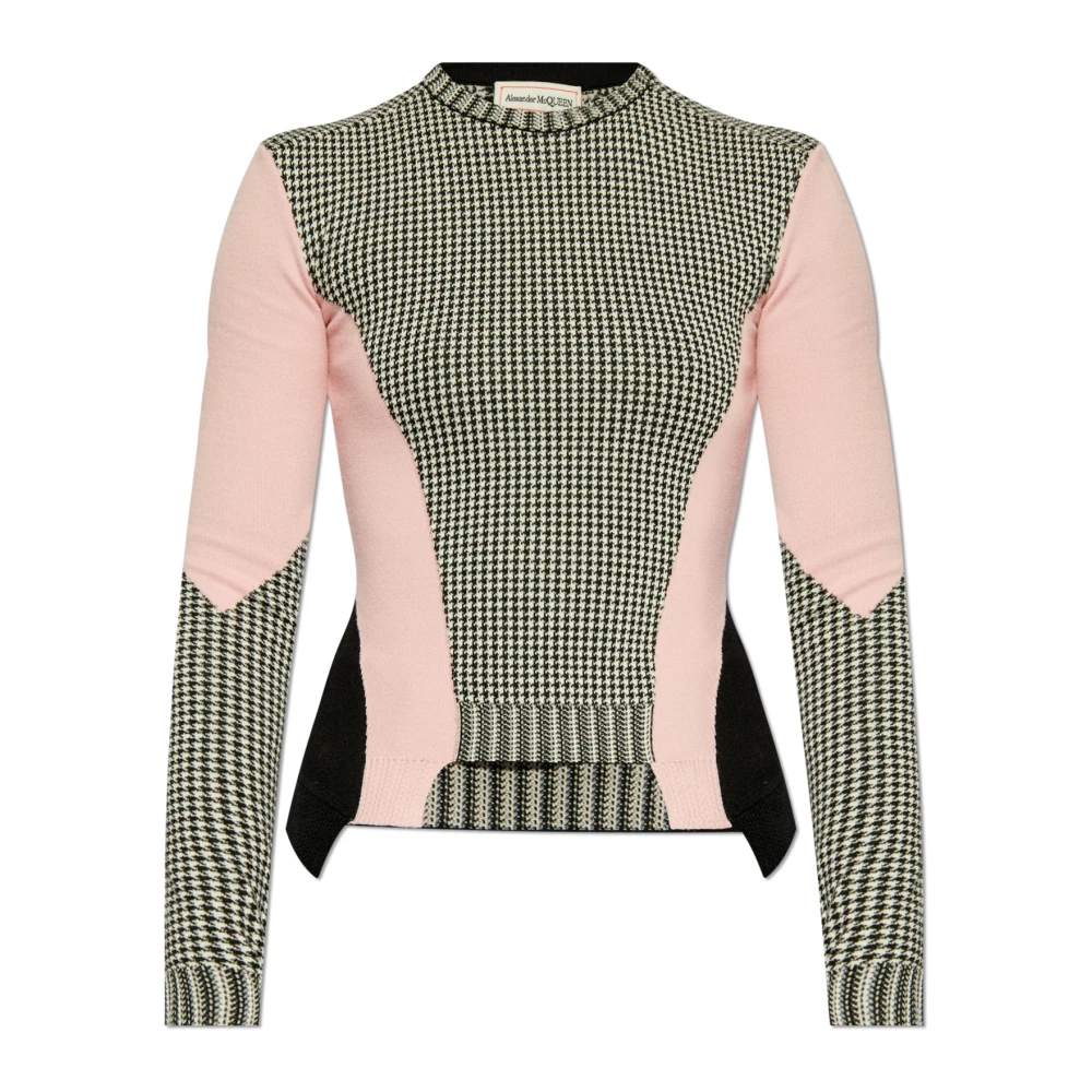 Alexander mcqueen Gebreide trui met patroon Multicolor Dames