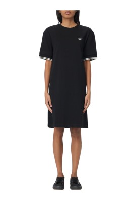 black-tipped-sleeve-dress