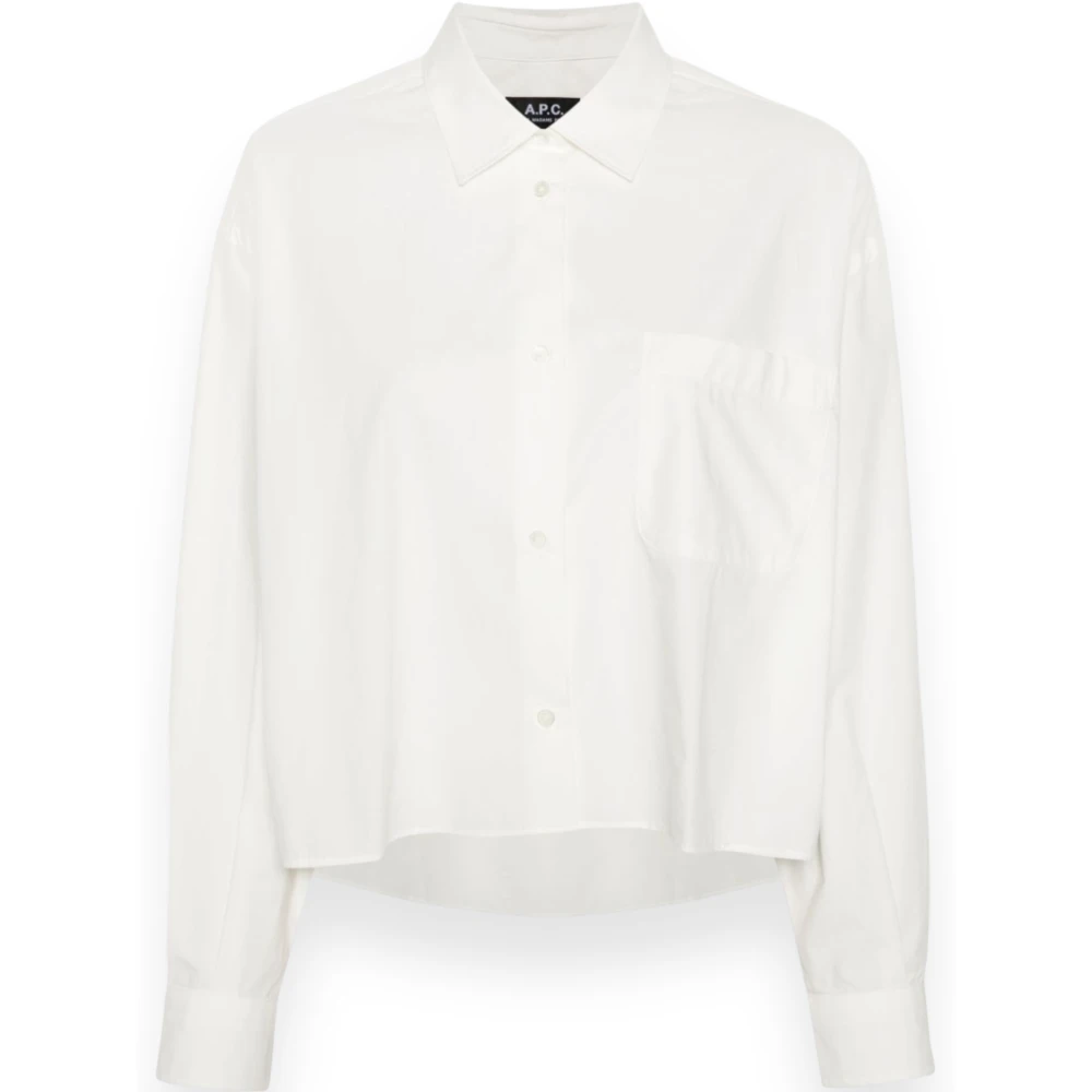 A.p.c. Sophia Shirt voor Vrouwen White Dames