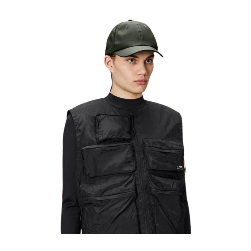 Rains Stijlvolle Cap W1 Green Unisex