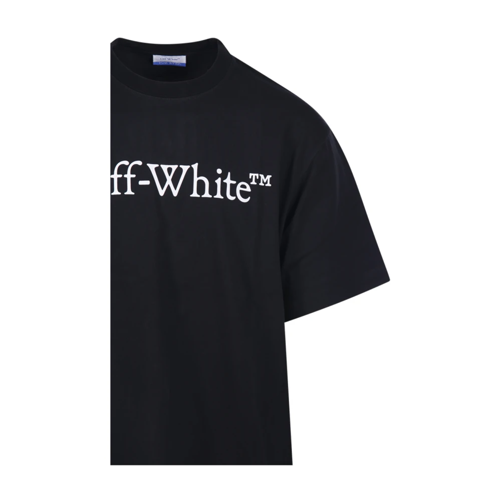Off White Bookish Skate T-Shirt Black Heren