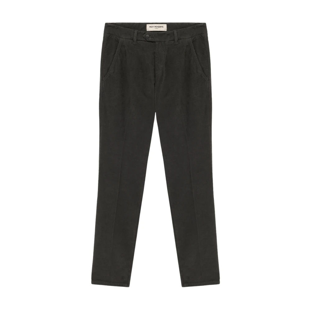 Roy Roger's Men's Gray New Rolf Gab. Winter Elast. - Chinos - W32 - Trousers