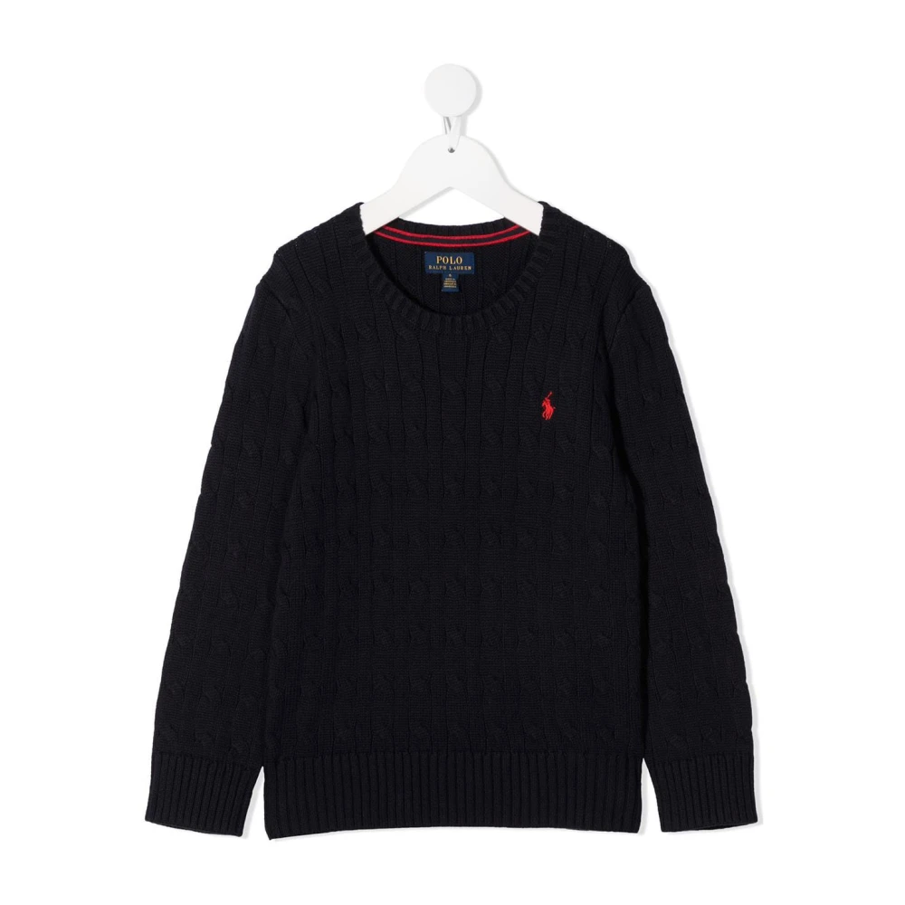 Polo Ralph Lauren Unisex Kids Blue Kids Knitwear, 5 Y, 009 Jumper