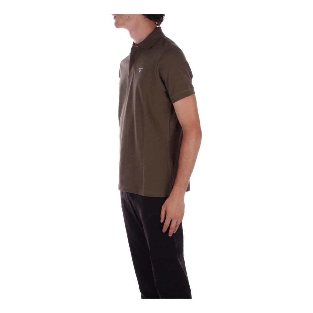 Barbour Groene Polo T-shirts en Polos Green Heren