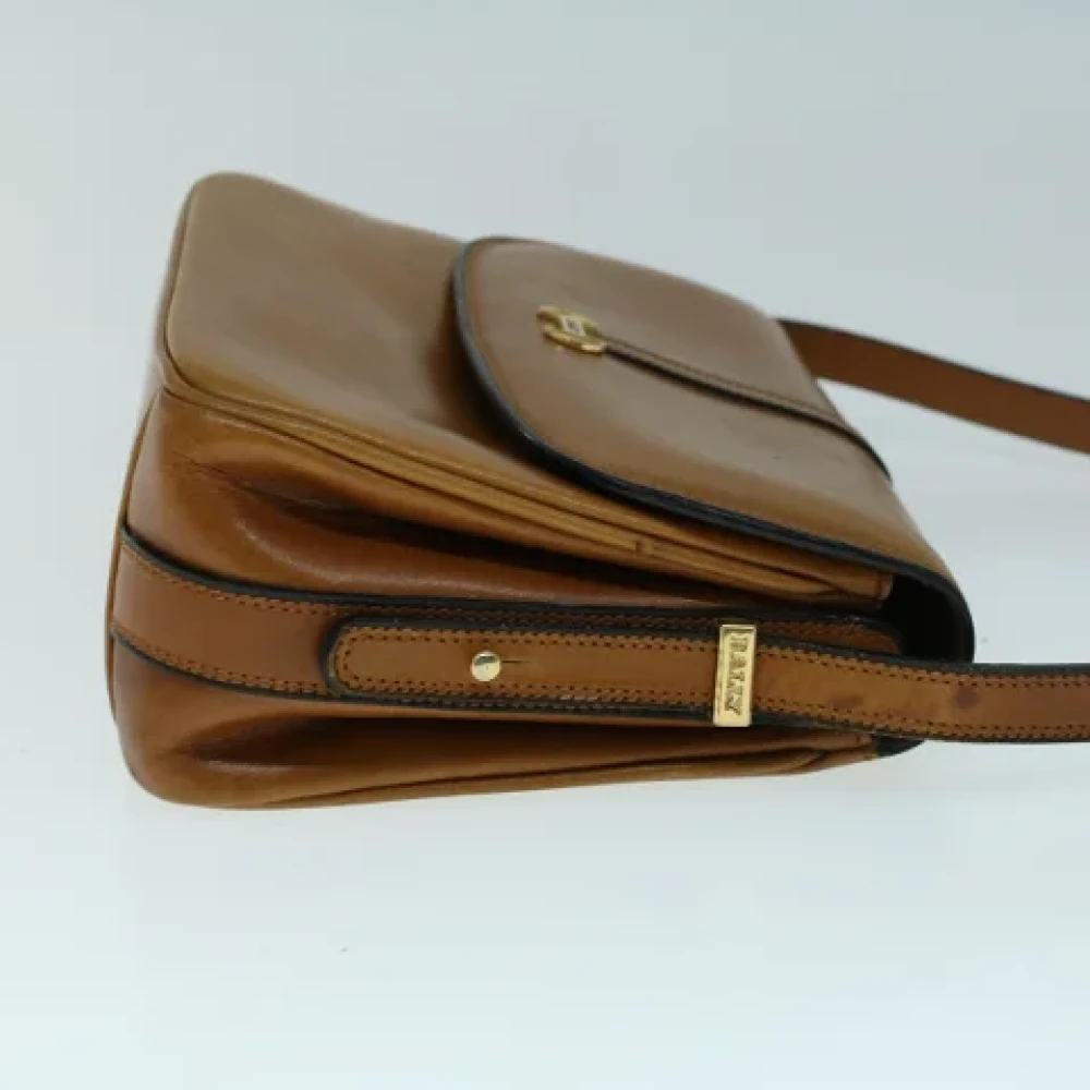 Bally Pre-owned Leather shoulder-bags Brown Dames