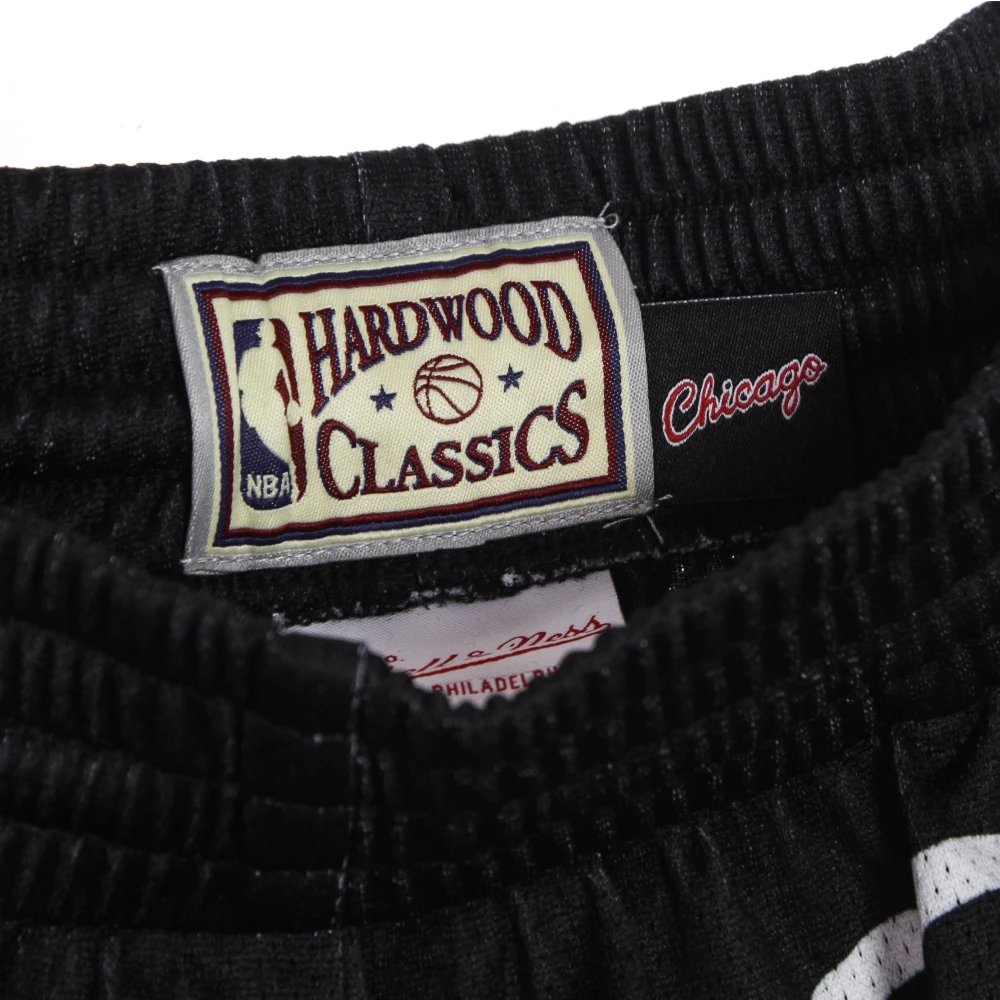 Mitchell & Ness NBA Big Face Basketball Shorts Black Heren