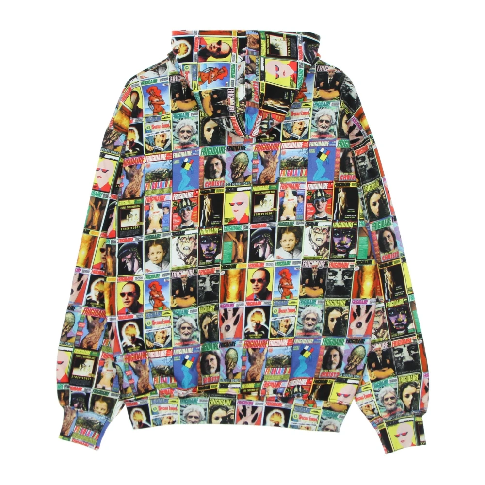 Iuter Lichtgewicht hoodie met all-over print Multicolor Heren